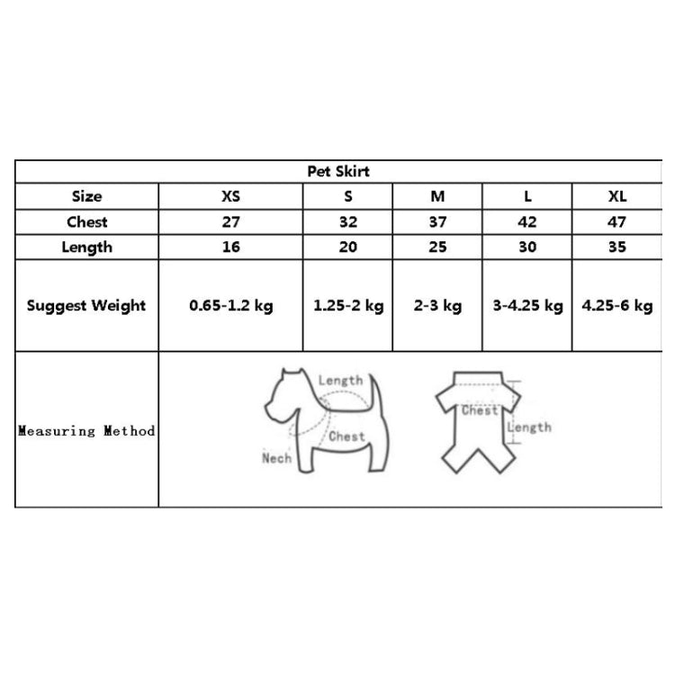 Pet Clothing Dog Cat Spring and Summer Breathable Daisy Skirt - Trustpick