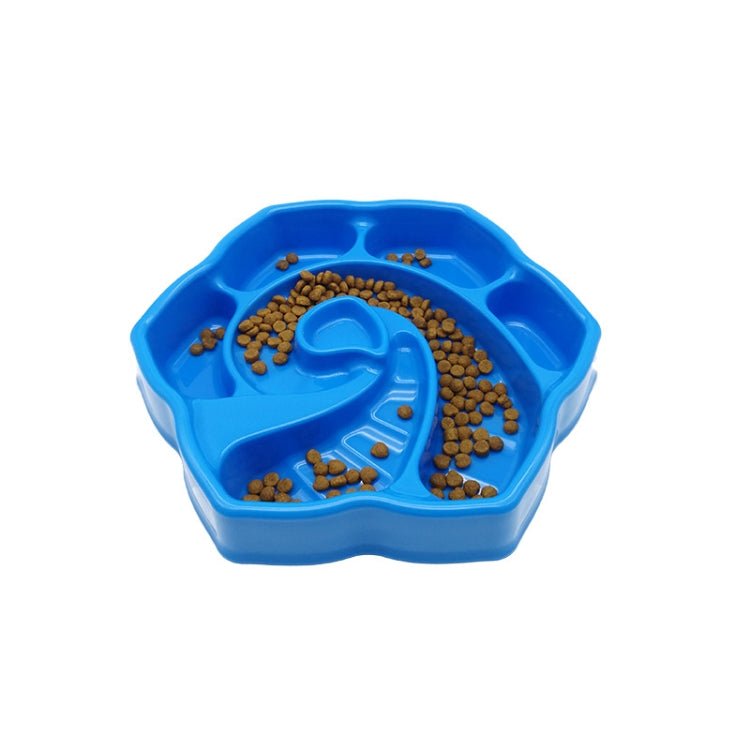 Pet Conch - Shaped Slow Food Bowl Choking - Proof Food Box For Dogs & Cats Random Colour Delivery - Trustpick