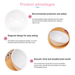 Pet Dog Ceramic Universal Non - slip Food Bowl Feeder - Trustpick