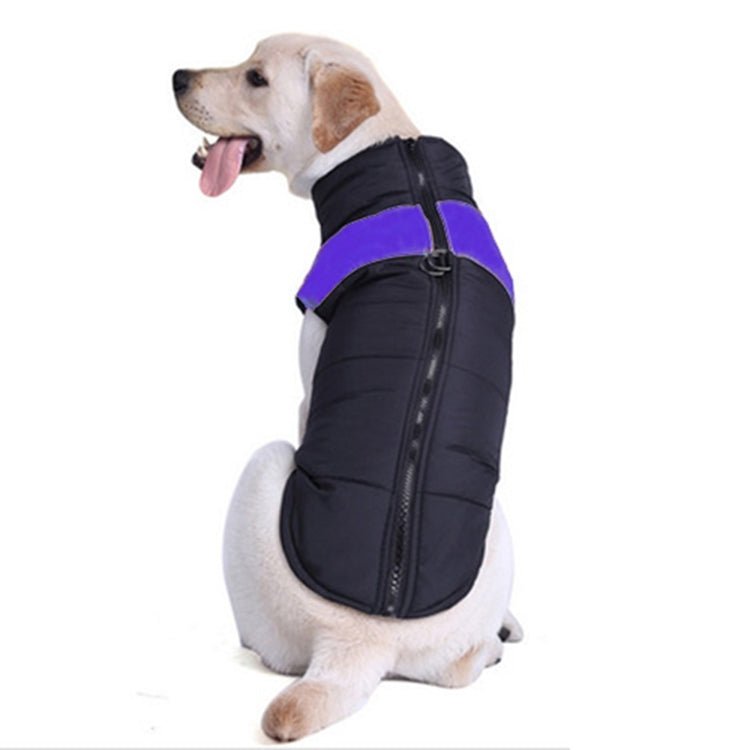 Pet Dog Cotton Vest Ski Suit, Size: 5XL, Chest: 68cm, Back Length: 60cm - Trustpick