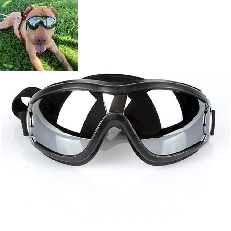 Pet Glasses Big Dog Goggles Waterproof Windproof Sunscreen UV Protection - Trustpick