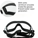Pet Goggles Dog Transparent Glasses Waterproof Windproof Snowproof Dog Glasses - Trustpick