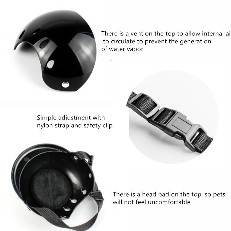 Pet Helmet Locomotive Lelmet Dog Cat Accessories - Trustpick