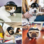 Pet Helmet Locomotive Lelmet Dog Cat Accessories - Trustpick
