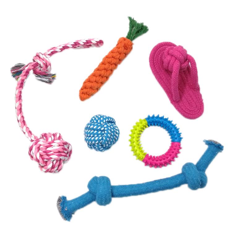 Pet Knot Chewing Toy Combination Set - Trustpick