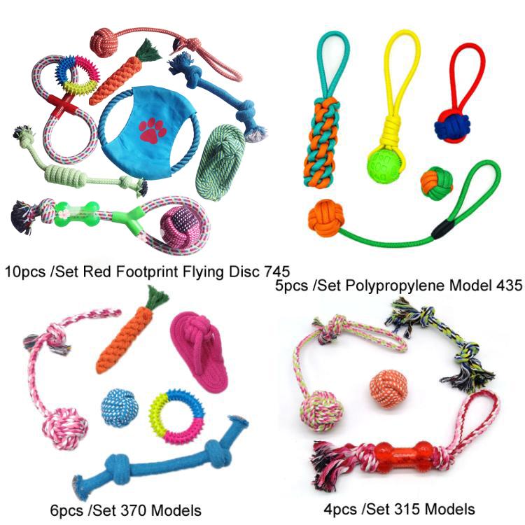 Pet Knot Chewing Toy Combination Set - Trustpick