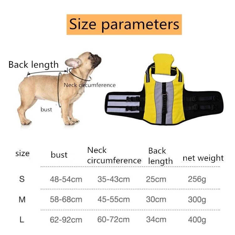 Pet Life Jacket Airbag Inflatable Dog Folding Safety Swimsuit - Trustpick