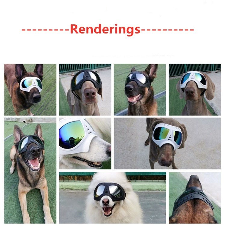 Pet Mask Glasses Waterproof And Snowproof Soft Frame Goggles Dog Supplies Sunglasses - Trustpick
