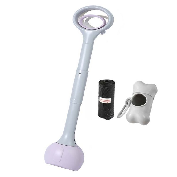 Pet Poop Picker Dog Walking Tools With Garbage Bag Storage Box - Trustpick