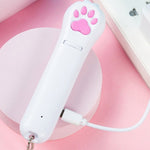 Pet Projection Toy USB Rechargeable LED Pattern Projector Cat Teaser Interactive Toys - Trustpick