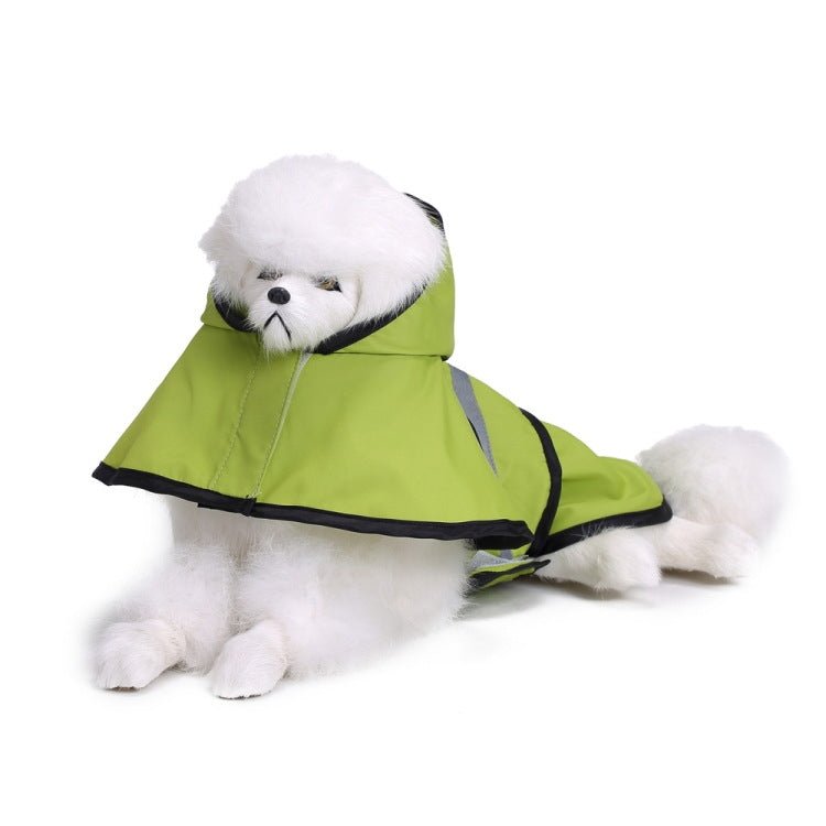 Pet Reflective Raincoat Large Dog Poncho - Trustpick