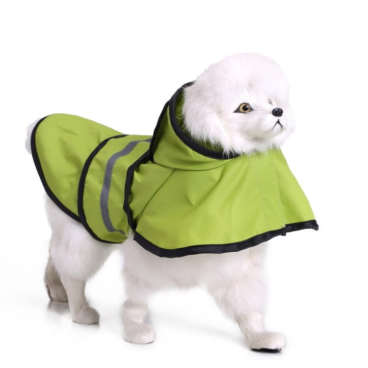 Pet Reflective Raincoat Large Dog Poncho - Trustpick