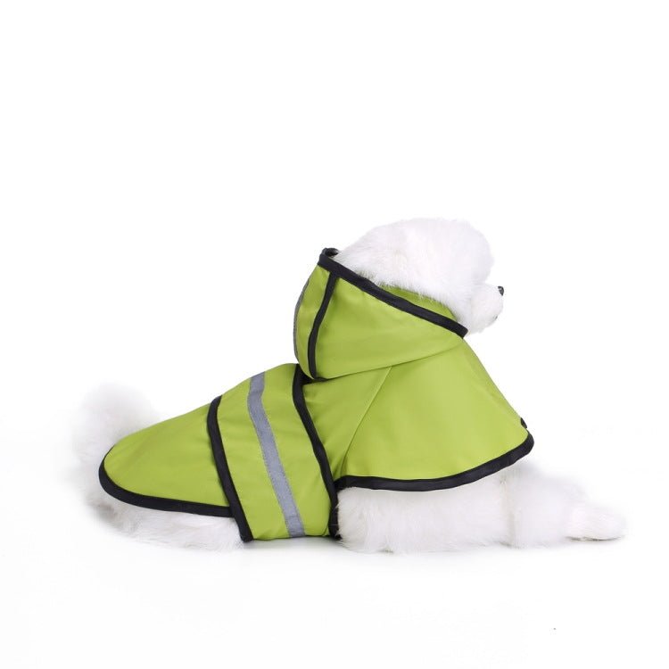 Pet Reflective Raincoat Large Dog Poncho - Trustpick