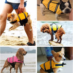 Pet Saver Dog Reflective Stripes Life Vest Jacket for Swimming Boating Surfing, Size: XS - Trustpick