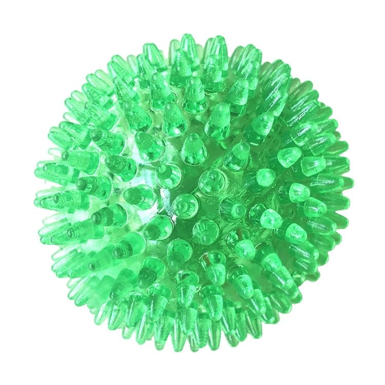 Pet Sounding Toy Hedgehog Ball Golden Retriever Molar Bite Resistant Tooth Toy for Large Pets, Medium, Diameter: 9cm, Random Color Delivery - Trustpick
