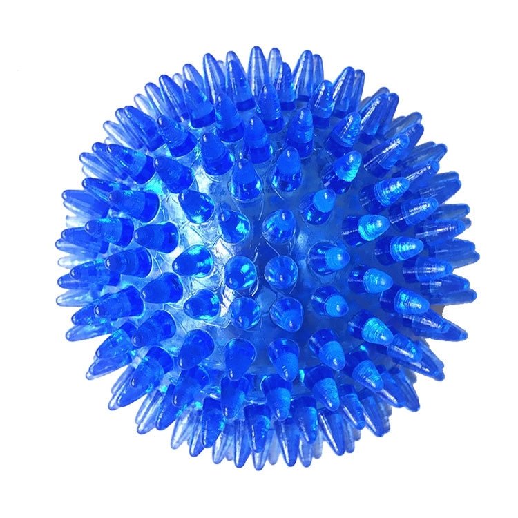 Pet Sounding Toy Hedgehog Ball Golden Retriever Molar Bite Resistant Tooth Toy for Large Pets, Small, Diameter: 6.5cm, Random Color Delivery - Trustpick