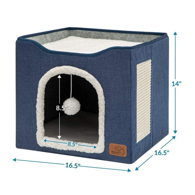 Pet Stool Pet Kennel Indoor Foldable Storage Stool Cat Dog Kennel - Trustpick