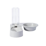 Pet Supplies Dog Cat Food Bowl Folding Rotating Double Bowl - Trustpick