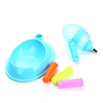 Pet Supplies Pet Dog Cat 2 in 1 Automatic Feeding & Watering Vertical Adjustable Rod Pet Water Food Feeder,Capacity: 600ML - Trustpick