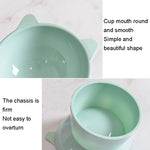 Pet Tall Protection Cervical Slant Mouth Food Bowl Anti - overturning Plastic Cat Bowl - Trustpick