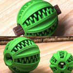 Pet Toy Cartoa Toy Pet Leaking Ball Mill Rubber Toy Cleansing Ball - Trustpick