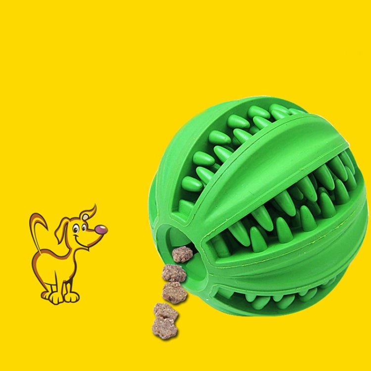 Pet Toy Cartoa Toy Pet Leaking Ball Mill Rubber Toy Cleansing Ball - Trustpick