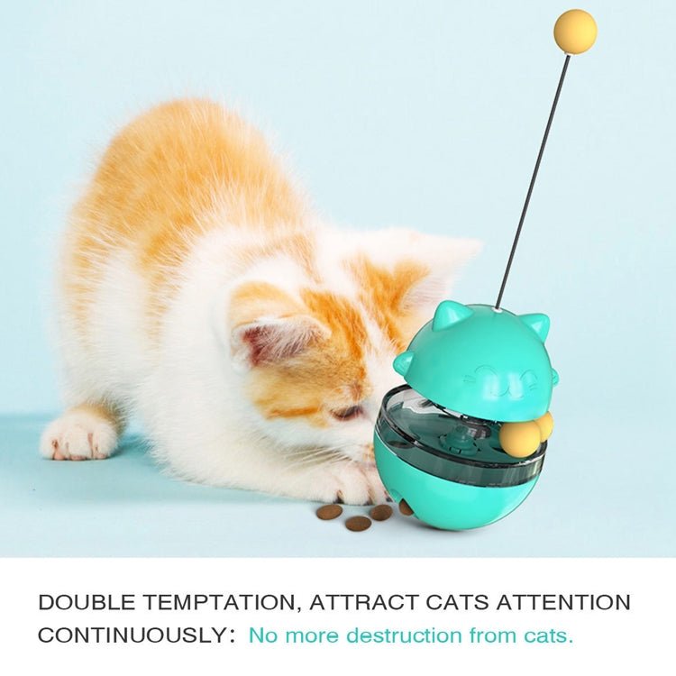 Pet Toy Cat Shaking Food Ball Tumbler Toy Ball - Trustpick