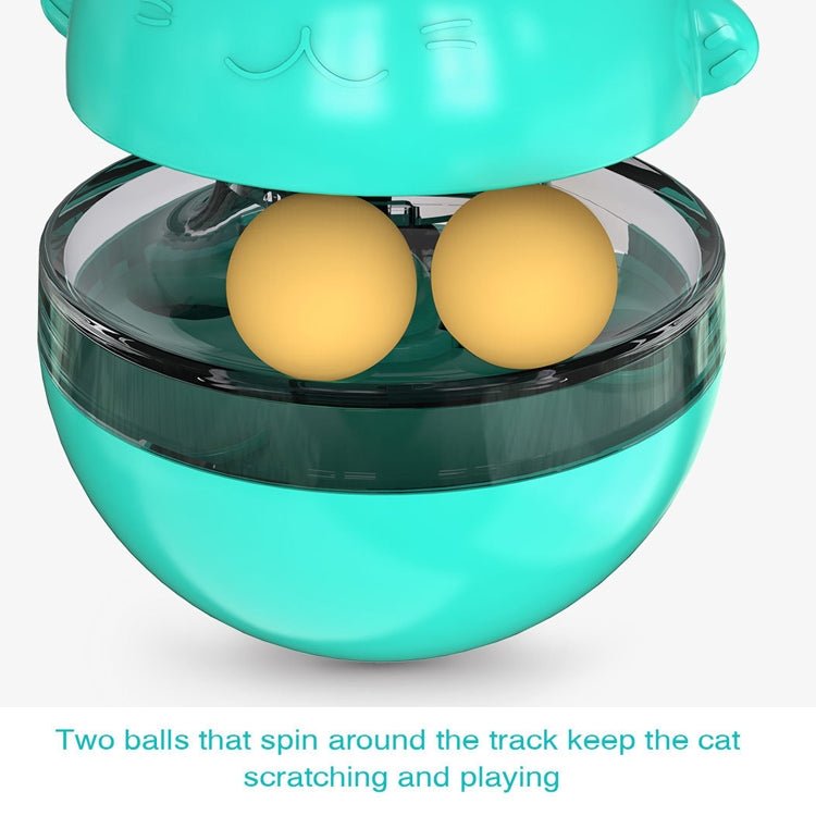 Pet Toy Cat Shaking Food Ball Tumbler Toy Ball - Trustpick
