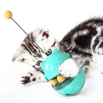 Pet Toy Cat Shaking Food Ball Tumbler Toy Ball - Trustpick
