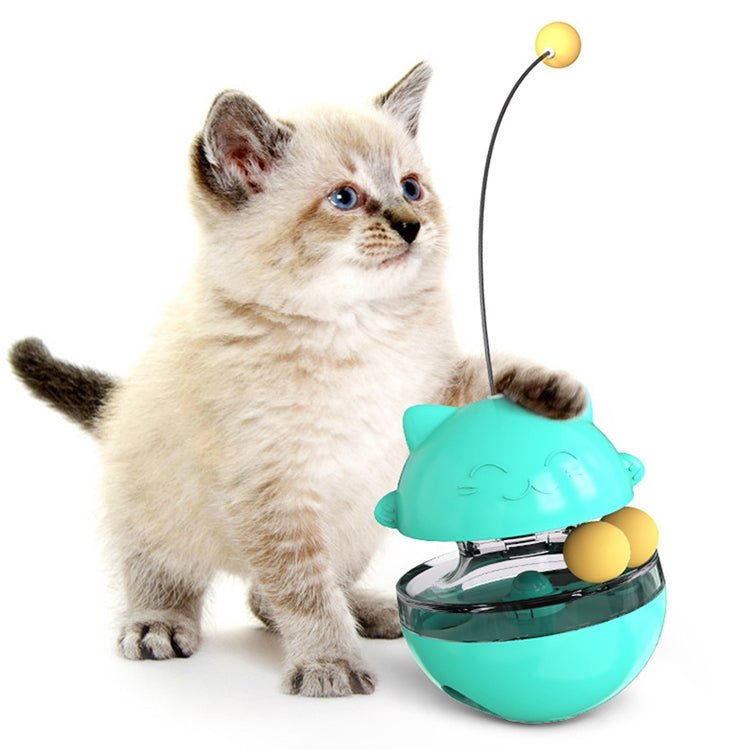 Pet Toy Cat Shaking Food Ball Tumbler Toy Ball - Trustpick