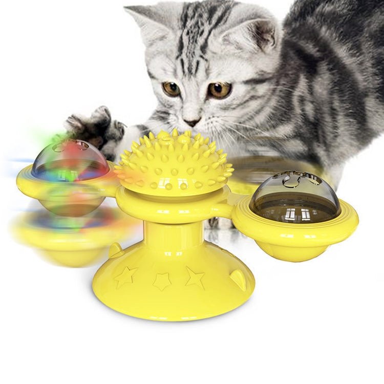 Pet Toy Cat Turntable Funny Cat Toy Scratch Scratching - Trustpick