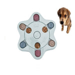 Pet Toy Dog Food Turntable Eating Puzzle Anti - Smashing Dog Bowl Supplies - Trustpick