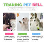 Pet Toy Training Called Dinner Small Bell Footprint Ring Dog Toys - Trustpick