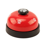 Pet Toy Training Called Dinner Small Bell Footprint Ring Dog Toys - Trustpick
