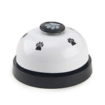 Pet Toy Training Called Dinner Small Bell Footprint Ring Dog Toys - Trustpick