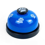 Pet Toy Training Called Dinner Small Bell Footprint Ring Dog Toys - Trustpick