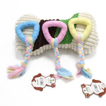 Pet Toys TPR Bite Resistance Dog Supplies Cotton Rope Cloth Toys - Trustpick