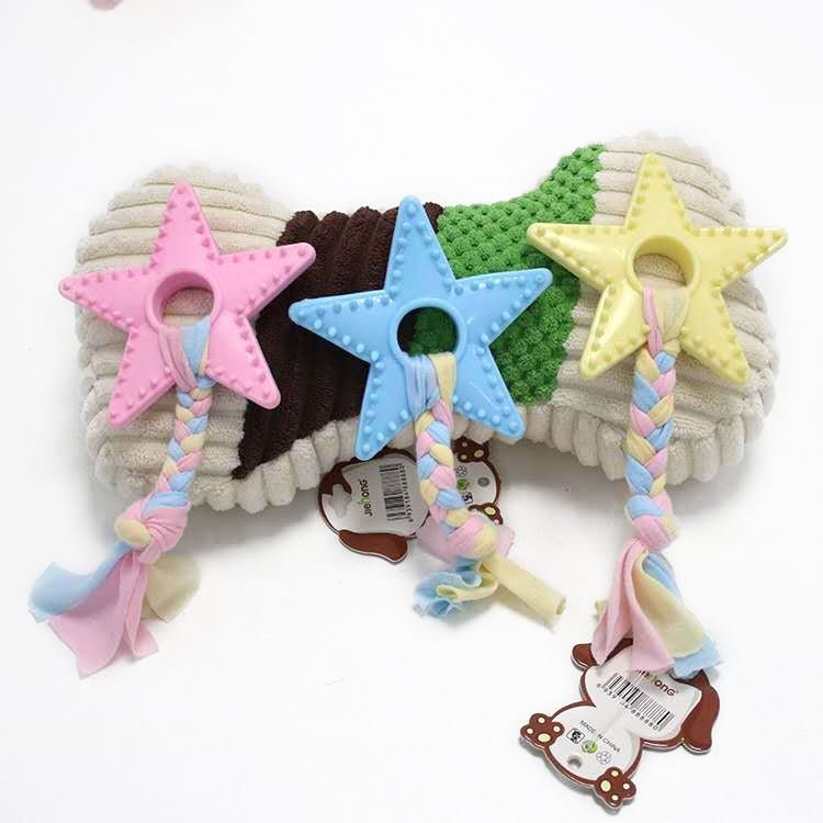 Pet Toys TPR Bite Resistance Dog Supplies Cotton Rope Cloth Toys - Trustpick