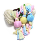 Pet Toys TPR Bite Resistance Dog Supplies Cotton Rope Cloth Toys - Trustpick