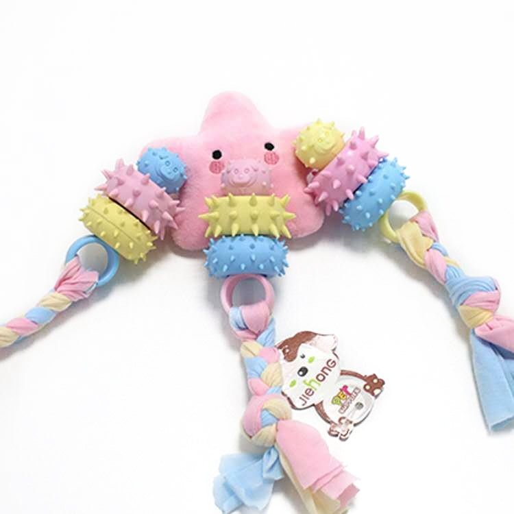 Pet Toys TPR Bite Resistance Dog Supplies Cotton Rope Cloth Toys - Trustpick