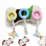 Pet Toys TPR Bite Resistance Dog Supplies Cotton Rope Cloth Toys - Trustpick