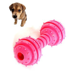 Pet TPR Bite - resistant Toys Safe Non - toxic Dumbbells Molar Toys - Trustpick