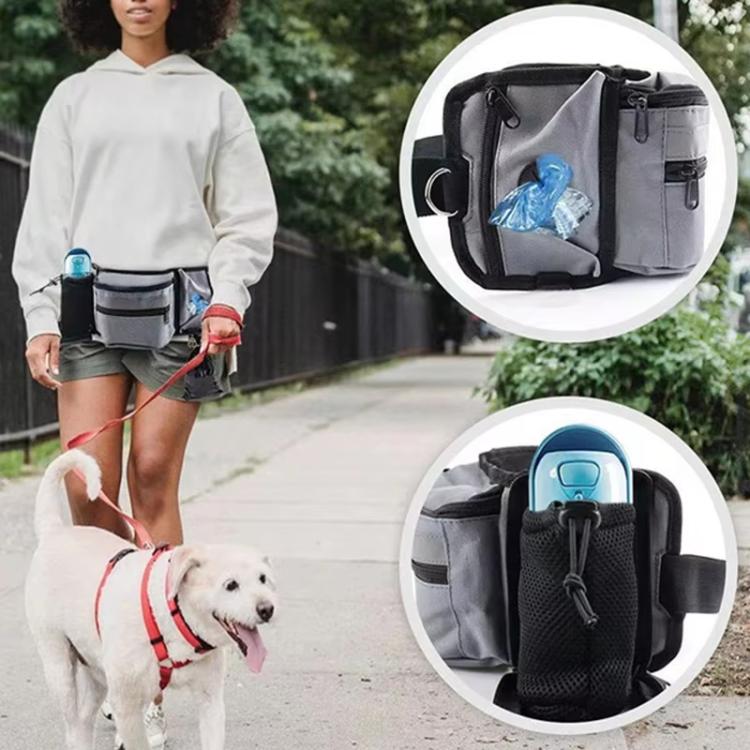 Pet Training Waist Pack Outdoor Fitness Dog Walking Bag - Trustpick