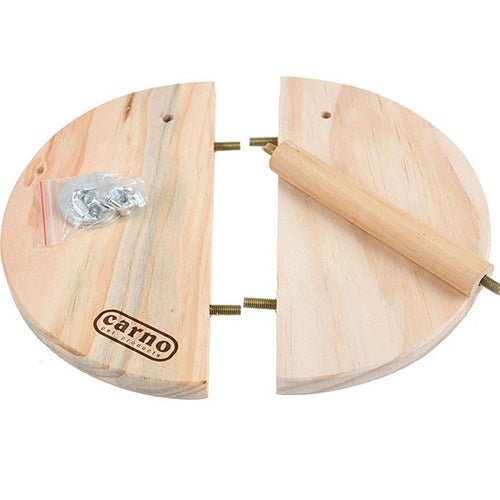 Pet Wooden Two Layers Wood Hamster Footplate Springboard Hamster Small Pets Pedal Toys - Trustpick