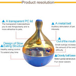 Pets Tumbler Leakage Food Ball Dog Training Exercise Fun Bowl Toys, Size: 14*9.5cm - Trustpick