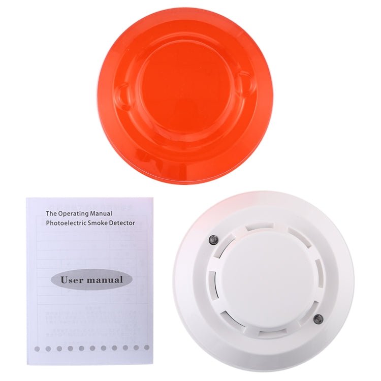 Photoelectric Smoke Detector with Red LED Indicator - Trustpick