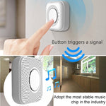 PJ - 16 Intelligent Wireless Doorbell with 8 - level Volume Adjustable & 36 Ringtones, EU Plug - Trustpick