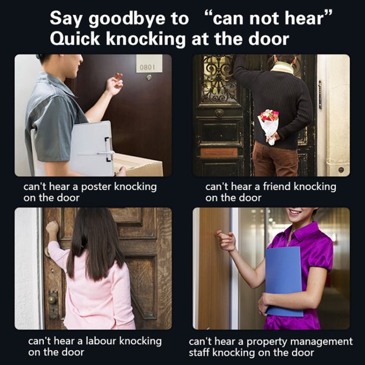 PJ - 16 Intelligent Wireless Doorbell with 8 - level Volume Adjustable & 36 Ringtones, EU Plug - Trustpick