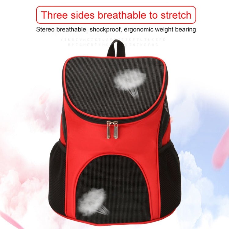 Portable Folding Nylon Breathable Pet Carrier Backpack, Size: 45 x 36 x 31cm - Trustpick