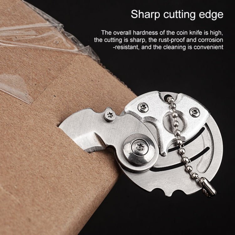 Portable Mini Folding Blade Knife Pocket Small Outdoor Military Survival Knifes Keychain Multitool Self Defense - Trustpick